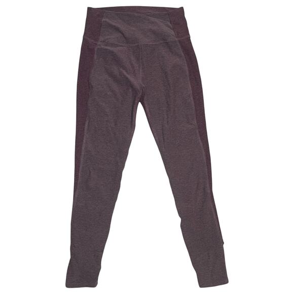 Beyond Yoga Spacedye Tulip Hem High Waist Active Leggings Purple Two Tone Small - Picture 1 of 6